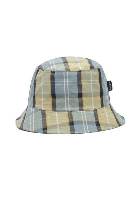 کلاه لبه‌دار برگشت‌پذیر Barbour Hutton TN37 Highland Loch Tartan/Seagreen