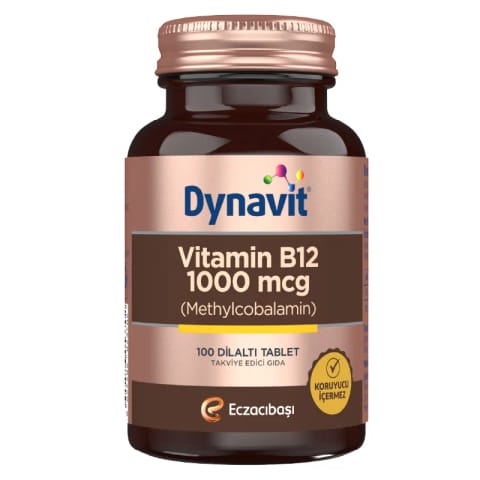 Dynavit Vitamin B12 1000 Mcg 100 Tablet