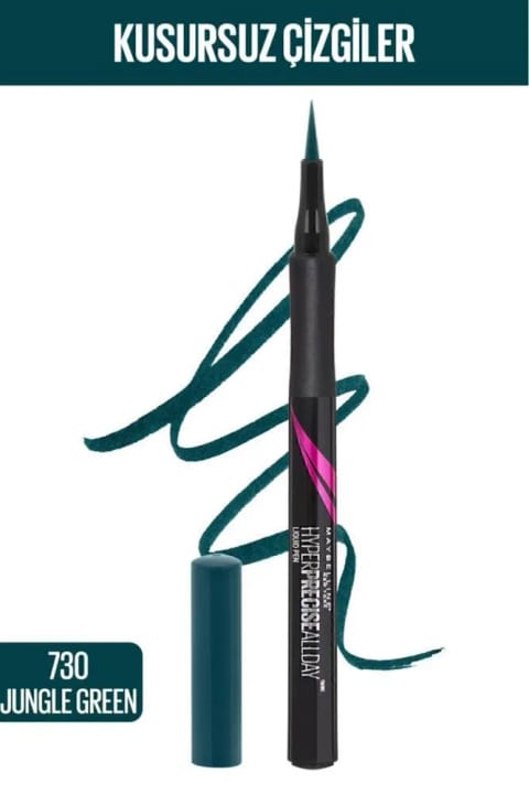 Maybelline New York Hyper Precise All Day Eyeliner - 730 Jungle Green - سبز