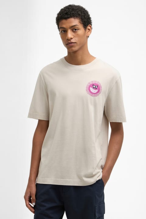 تی‌شرت گرافیکی ریلکس Barbour Westbury BE12 Mist