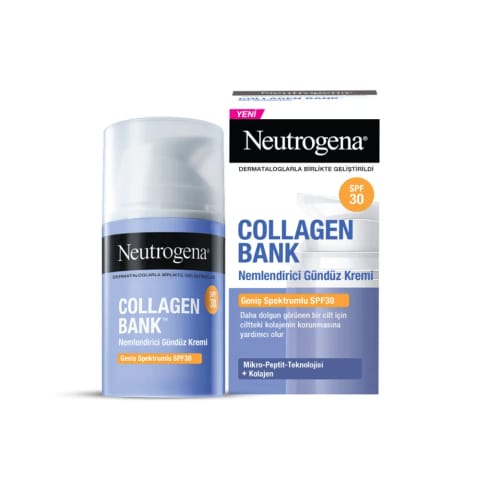 کرم مرطوبکننده روز Neutrogena Collagen Bank با SPF 30 - ۵۰ میلیلیتر