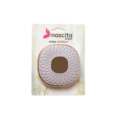 آینه آرایش جیبی Nascita Gold سایز ۹ سانتیمتر NASAYNA00050GY