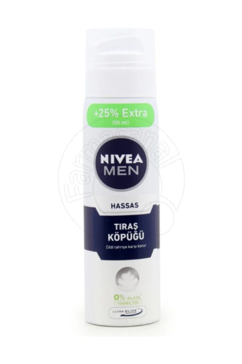 NIVEA Men فوم اصلاح برای پوست حساس 200 میلی‌لیتر