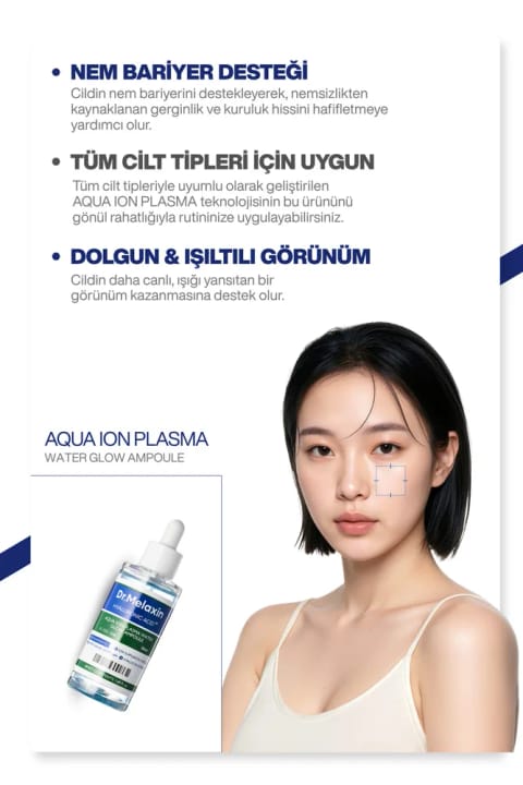 Dr.Melaxin روشنکننده و مرطوبکننده سرم | L22 پتنتدار + Hyaluronic Acid 8 لایه...