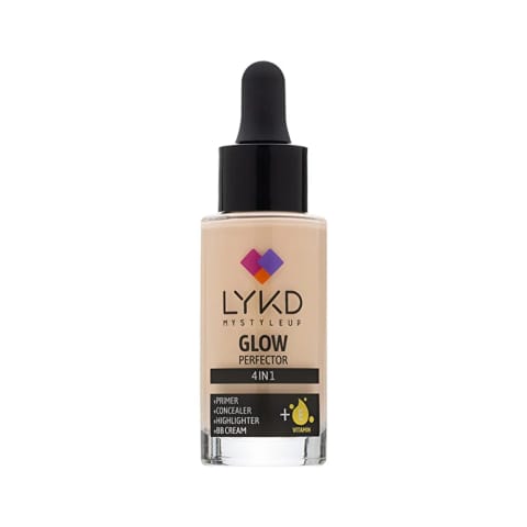 LYKD Glow Perfector ۴-in-۱ فونداسیون Fair