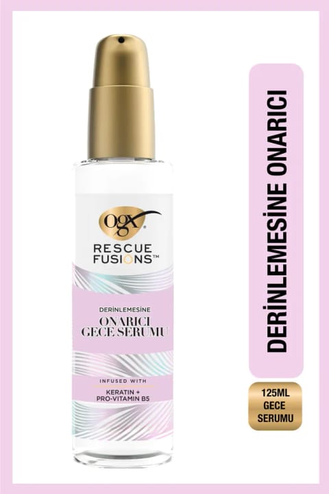 OGX Rescue Fusions ترمیمکننده شبانه مو
