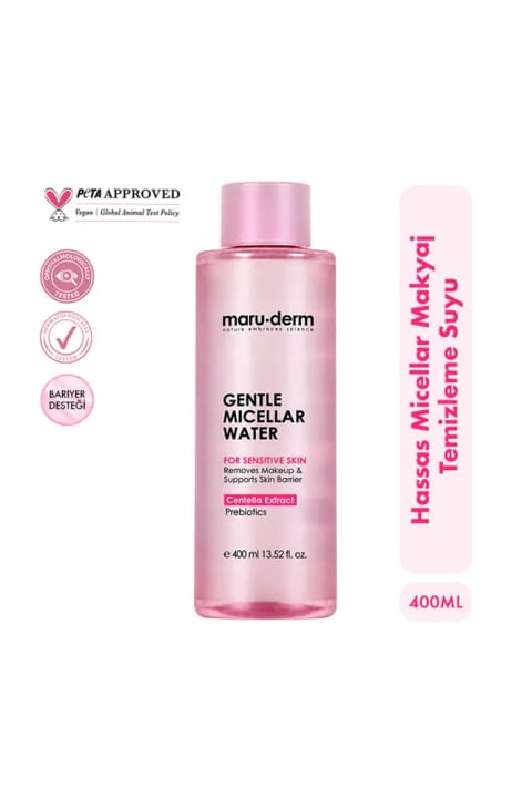 میسلار واتر پاککننده آرایش Maru.Derm مدل Maruderm مناسب پوستهای حساس ۴۰۰ میلیلیتر