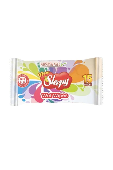 Sleepy دستمال مرطوب 15 عددی