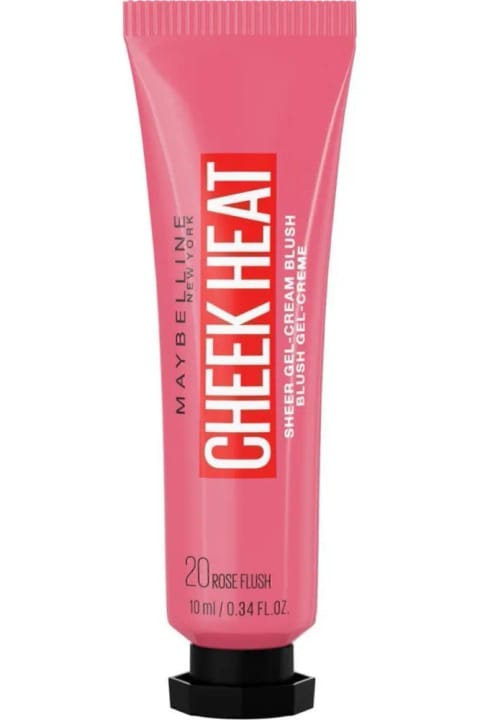 Maybelline New York Cheek Heat رژگونه مایع - 20 Rose Flash - صورتی