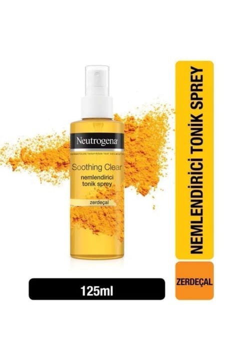 Neutrogena Soothing Clear تونیک اسپری مرطوب‌کننده صورت ۱۲۵ میلی‌لیتر