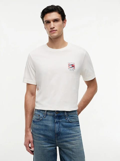 تیشرت مردانه RWB Box Flag مدل Regular