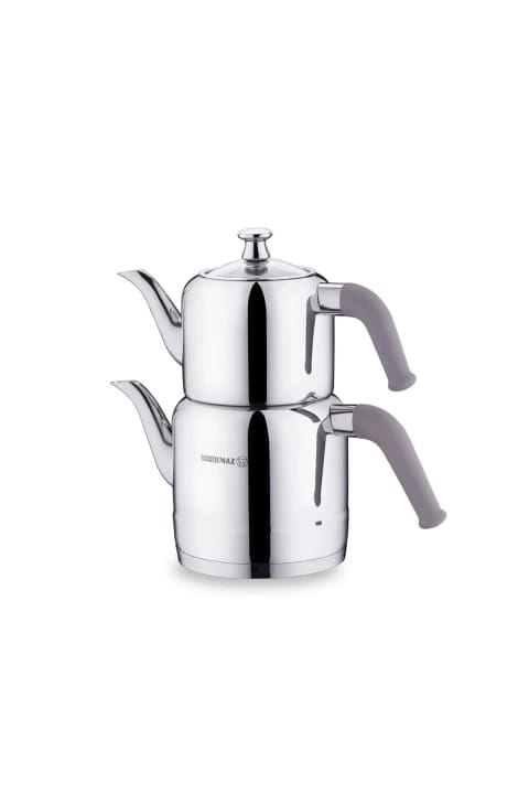 KORKMAZ Riva Bej چای‌ساز ست 1.9 لیتری A189-02