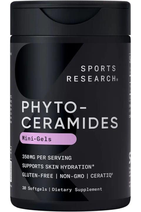 Sports Research فیتوسرامید ۳۵۰ میلی‌گرم — سرامید گیاهی