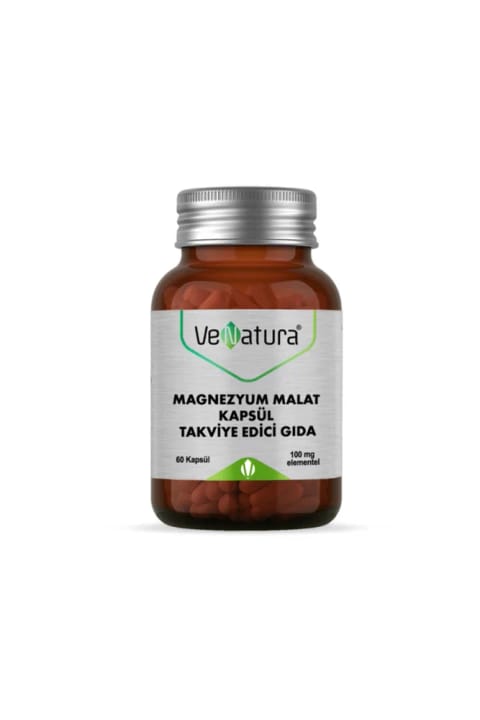 VeNatura مگنزیوم مالات 100 میلی‌گرم 60 کپسول