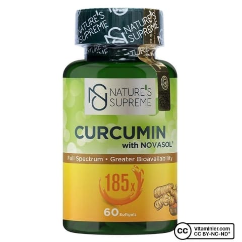 Nature's Supreme Curcumin 60 نرم کپسول