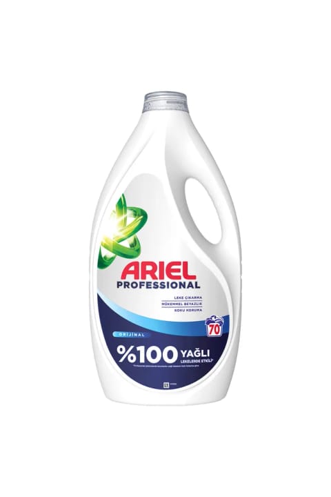 Ariel Professional مایع لباسشویی سفیدی بی‌نظیر 70 شست‌وشو
