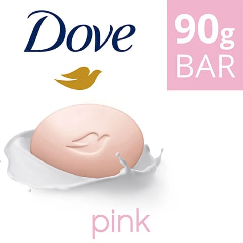 Dove Beauty Cream Bar صورتی مرطوبکننده ۹۰ گرمی