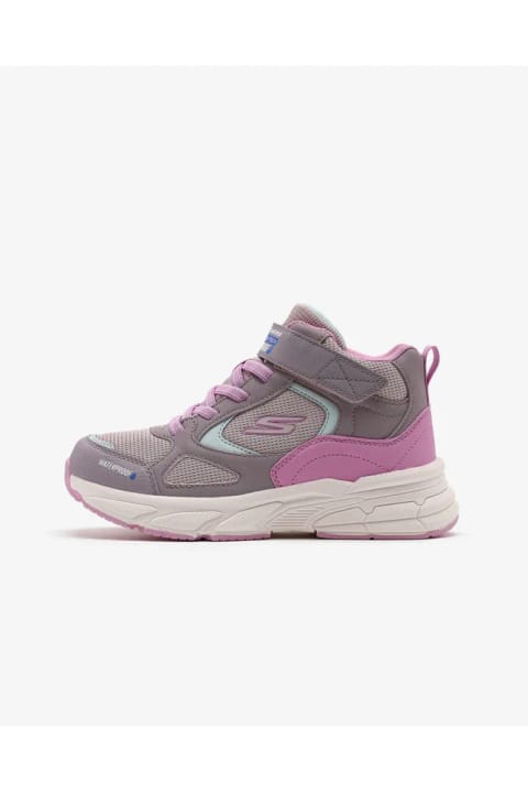 بوت دخترانه بزرگسال SKECHERS RETRO-GRAPH بنفش 303482L MVE