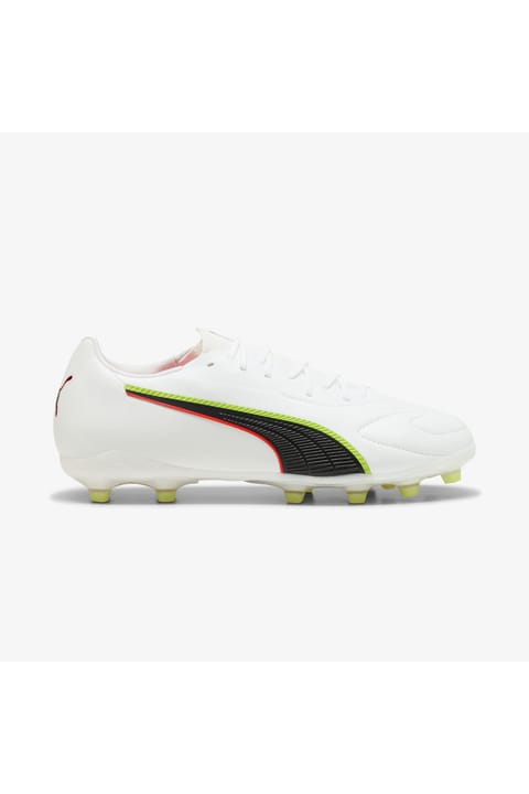 کفش فوتبال چمن Puma King 20 Match Fg/Ag مردانه سفید
