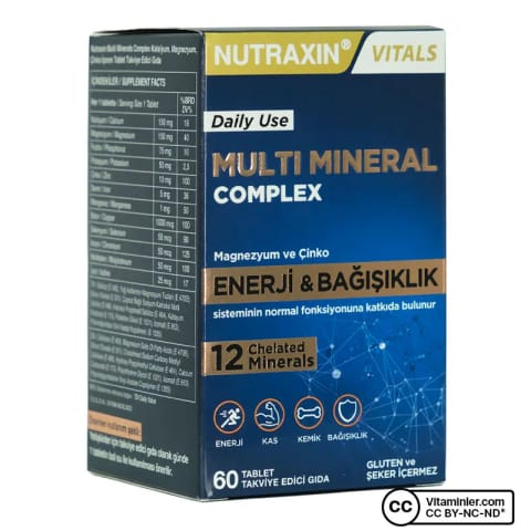 نوتراکسین مولتی مینرال کمپلکس 60 قرص