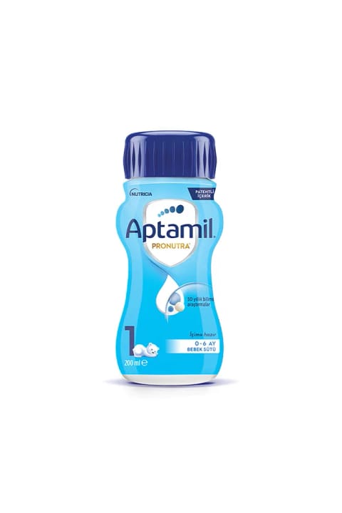 Aptamil 1 شیر آماده مصرف نوزاد 200 میلی‌لیتر ×12 - 0 تا 6 ماه