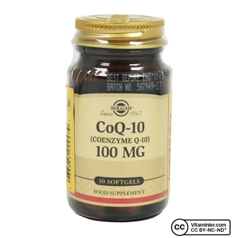 سولگار CoQ10 ۱۰۰ میلی‌گرم ۳۰ کپسول نرم