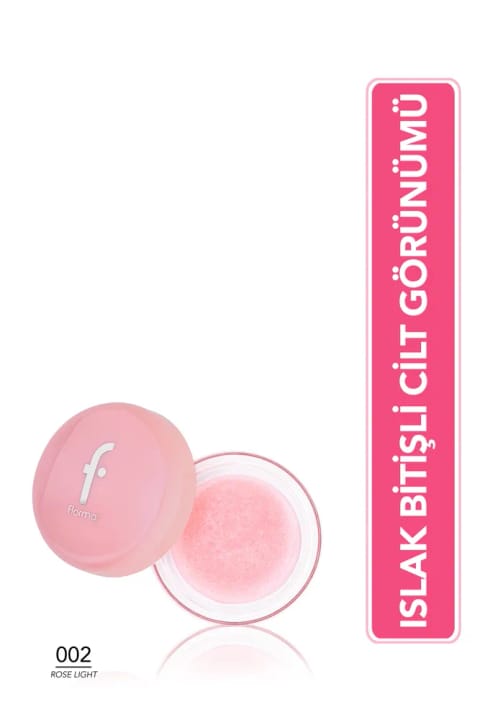 Flormar K-Spirit Cam Cilt Etkili Islak Bitişli Likit Aydınlatıcı - 002 Rose L...