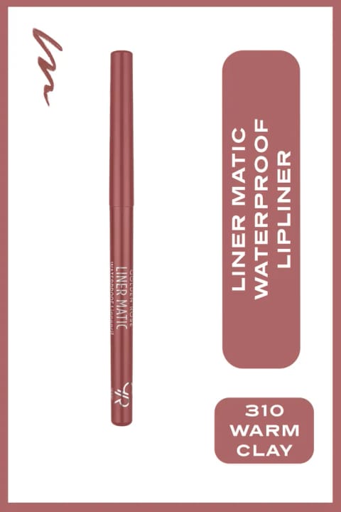 مداد لب ضدآب Golden Rose Liner Matic — 310 Warm Clay