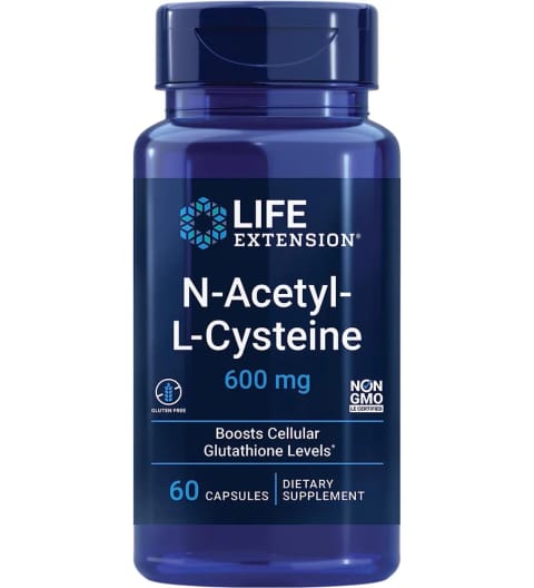 Life N-Acetyl-L-Cysteine NAC 600 mg 60 کپسول