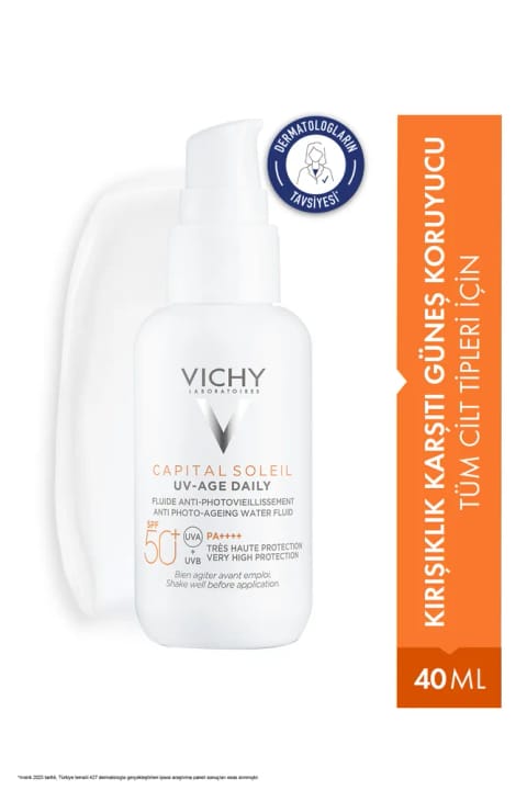 ویشی Capital Soleil UV-Age Daily ضد آفتاب ضد پیری SPF50+ 40ml