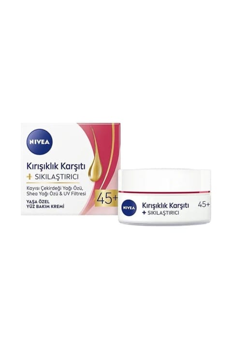 NIVEA کرم سفتکننده ضد چینوچروک ویژه سن ۴۵