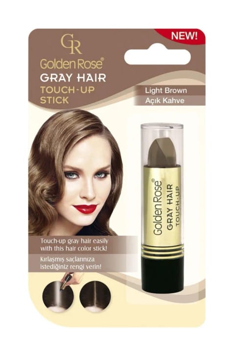 Golden Rose Grey Hair - 06 Light Brown - پوشاننده سفیدی مو