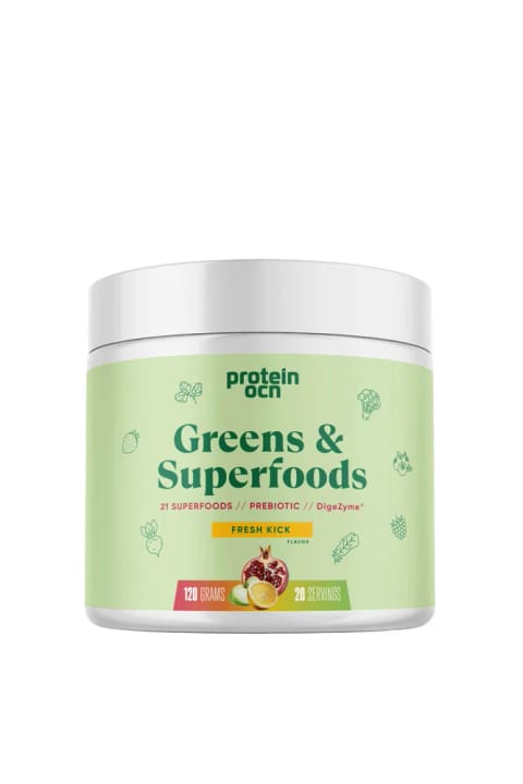 Proteinocean Greens & Superfoods - Fresh Kick - 120 گرم - 20 سروینگ