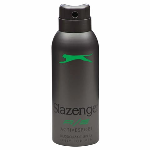 Slazenger دئودورانت اسپری مردانه اکتیواسپورت سبز ۱۵۰ میلیلیتر