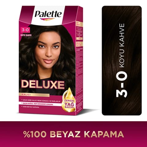 Palette Deluxe 3-0 رنگ مو قهوه ای تیره