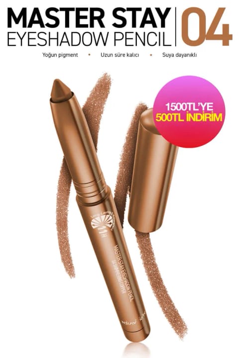 Alix Avien Master Stay مداد سایه چشم کرمی ضدآب با ماندگاری ۱۱ ساعت — 04 Shimmering Copper