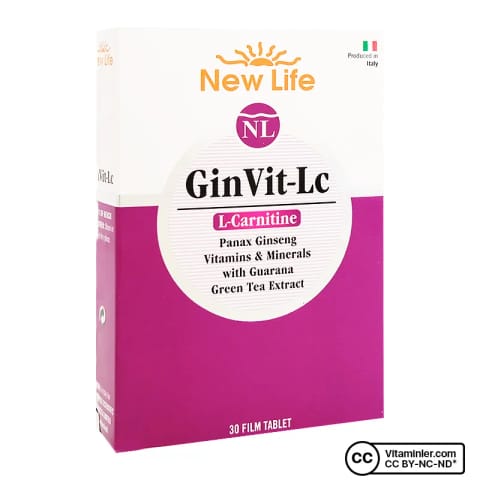 نیو لایف GinVit-LC 30 قرص