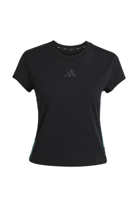 تی‌شرت زنانه adidas مشکی W AOP TEE JM1850