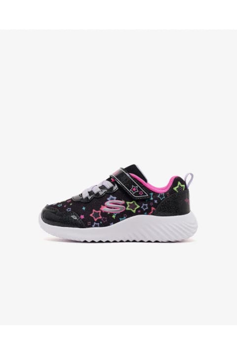 SKECHERS BOUNDER دختربچه اسپرت مشکی 303167N BKMT