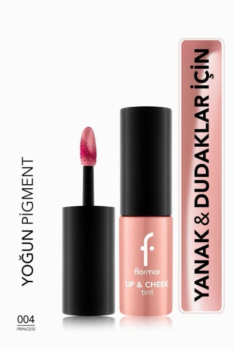 Flormar Lip & Cheek Tint 004 Prince (بژ/قهوهای)
