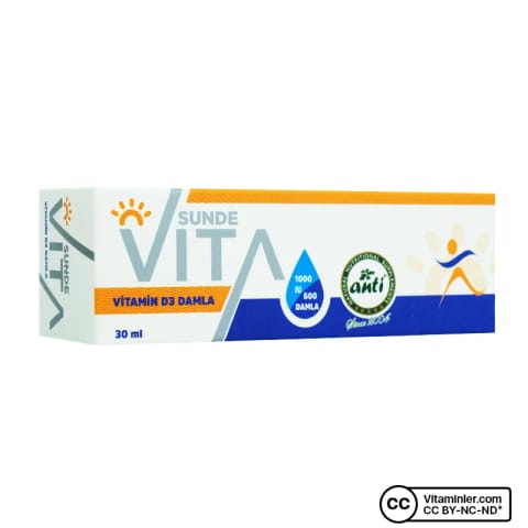 Anti Sunde Vita D3 1000 IU 30 mL قطره