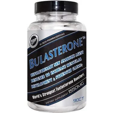 Hitech Bulasterone DAA Aspartic Acid + Tribulus Test Booster 90 قرص