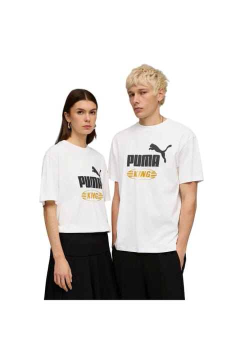 تیشرت یونیسکس Puma Future Archive King سفید استایل روزمره 63440602