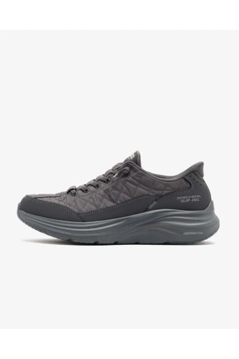 SKECHERS CONTOUR FOAM - COZY FIT کفش اسپرت مردانه خاکستری 232619 CHAR