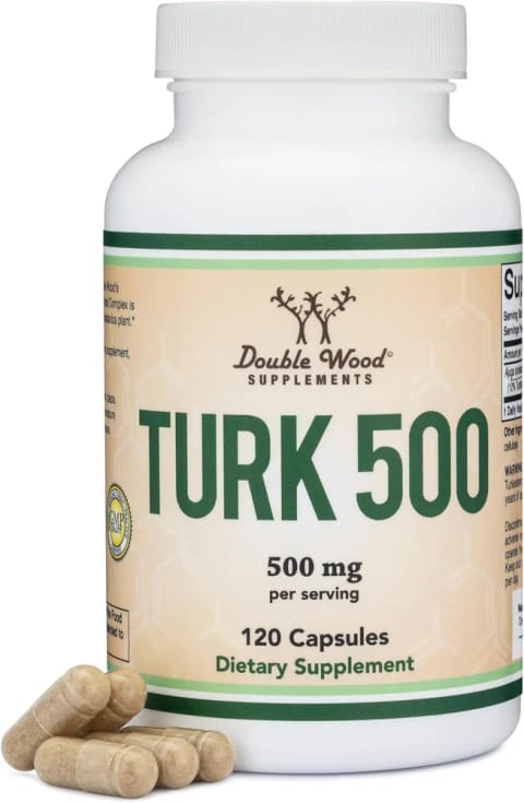 Double Wood Turkesterone 500mg، 120 کپسول