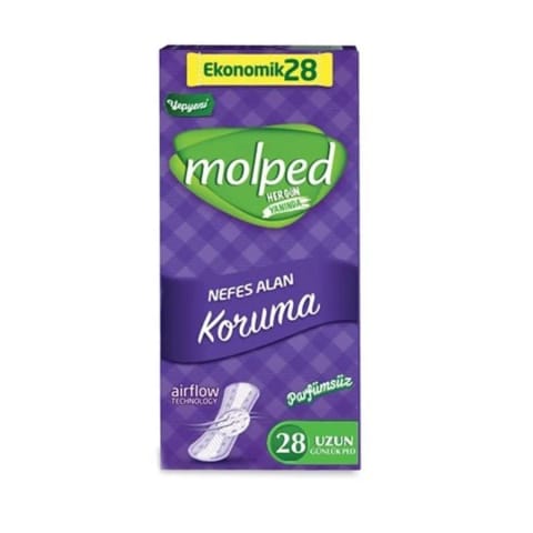 Molped پد روزانه برای روز اول و آخر پریود ۲۸ عددی