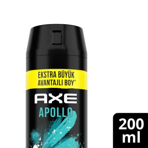 Axe اسپری دئودورانت بدنسپری مردانه Apollo ماندگاری ۴۸ ساعت ۲۰۰ میلیلیتر