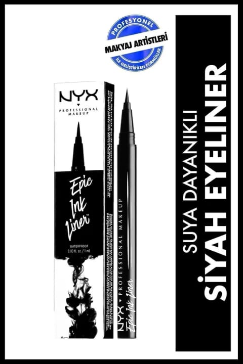 NYX Professional Makeup Epic Ink خط چشم مشکی ضد آب