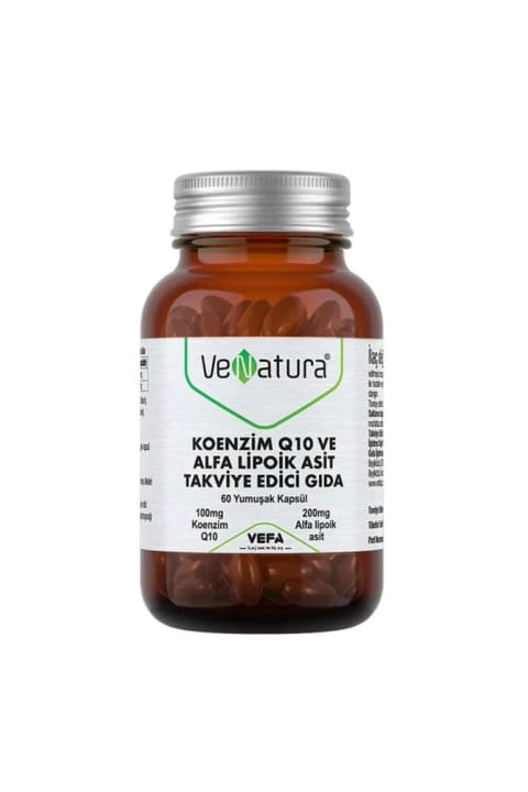 VeNatura Coenzyme Q10 و Alpha Lipoic Acid 60 کپسول نرم