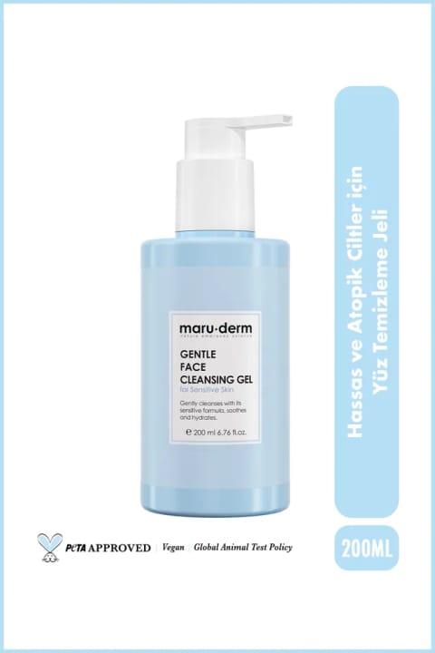 Maru.Derm شوینده صورت برای پوست های حساس و آتوپیک ۲۰۰ میلی‌لیتر